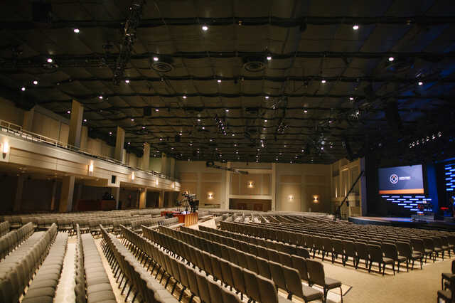 empty auditorium at north point