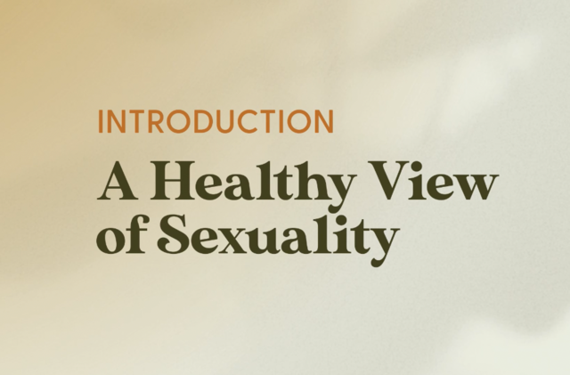 introduction a healthy view of sexuality
