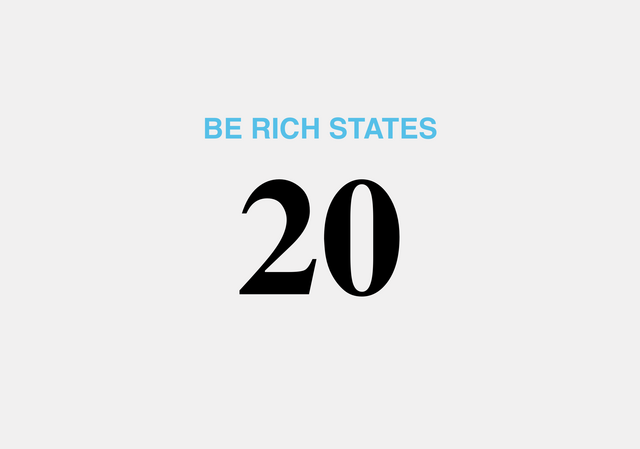 20 Be Rich States