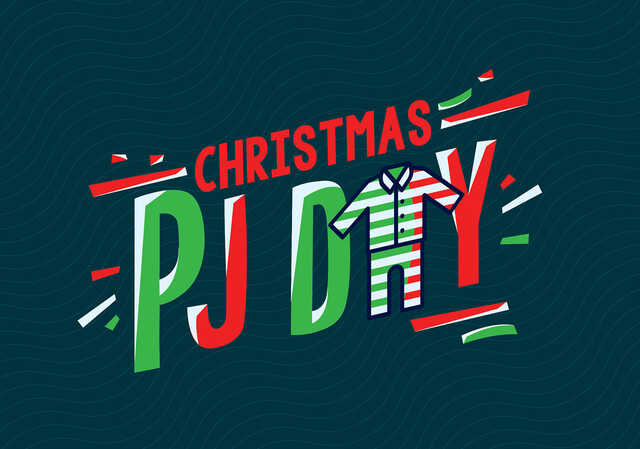 Christmas PJ Day graphic
