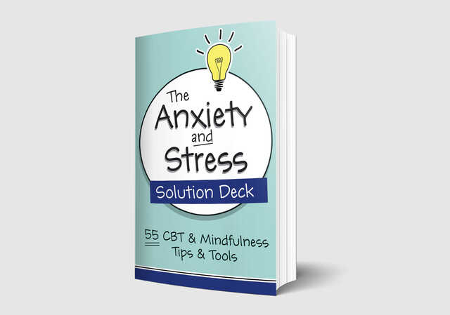 Anxiety and Stress Solutions Deck book cover